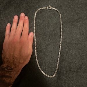 Sterling silver mens chain